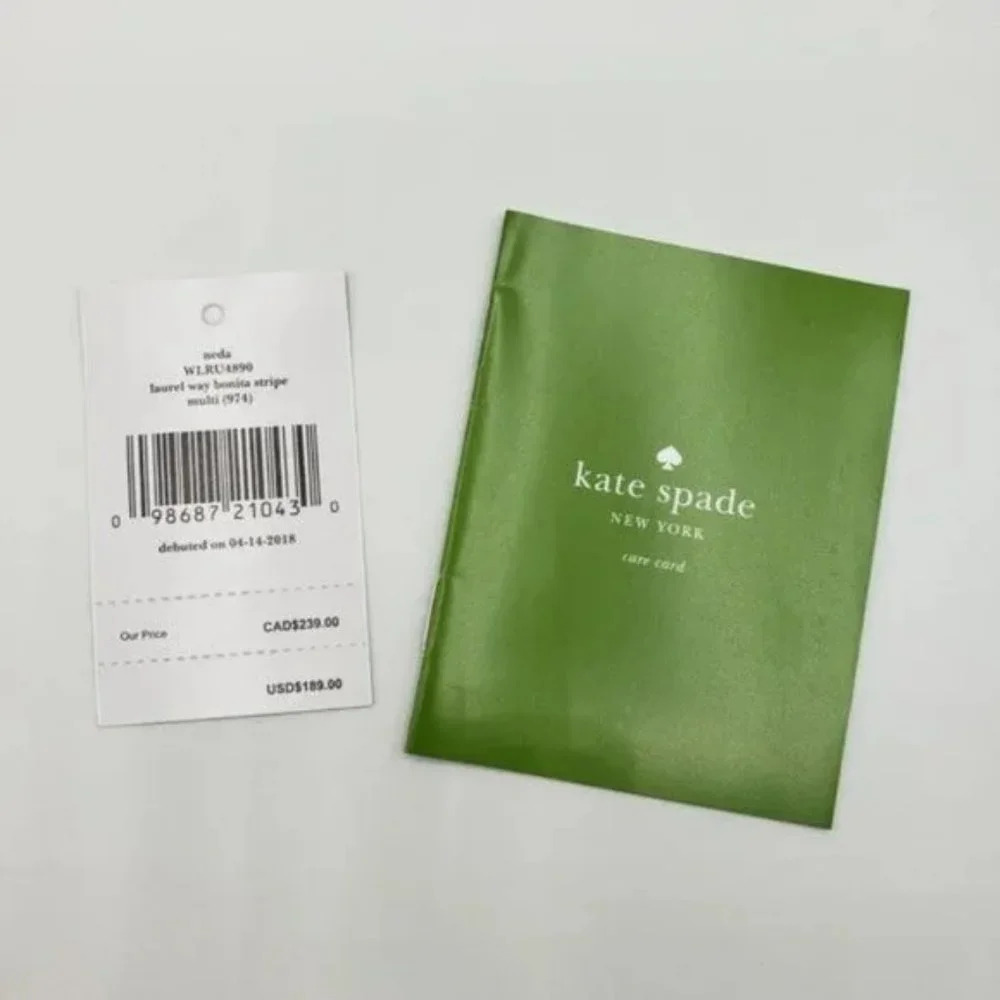 Kate Spade Wallet Red Pink